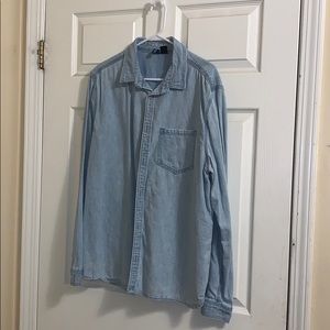 Jean Button-Down Shirt.